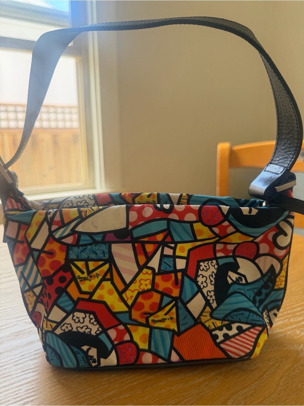 Couture Donald J. Pliner Multicolor Geometric Mini Shoulder Bag